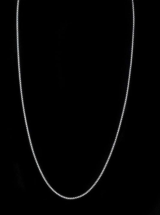Sterling Silver High Polished Box Chain