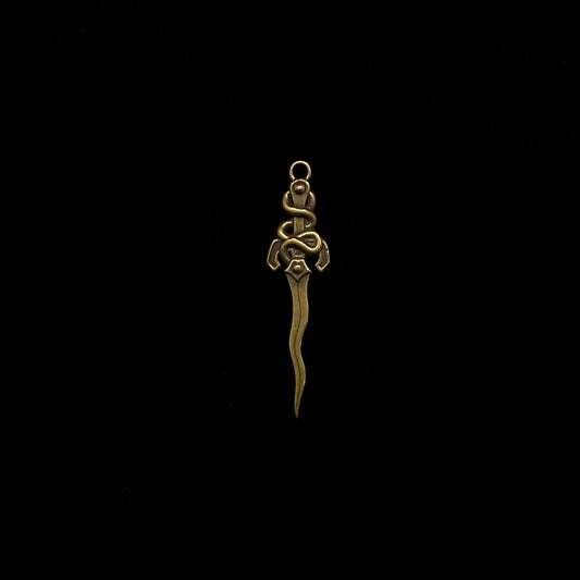 Snake Athame Pendant