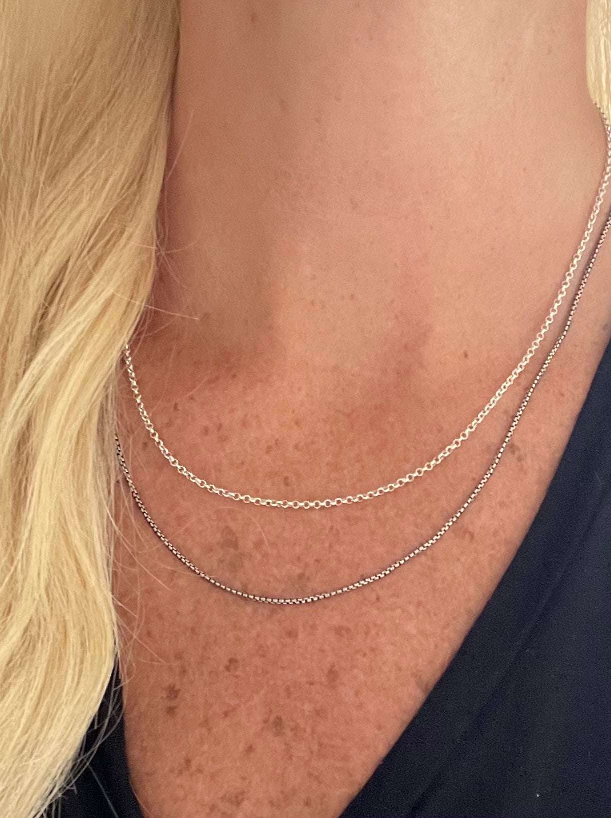 Sterling Silver High Polish Curb Chain